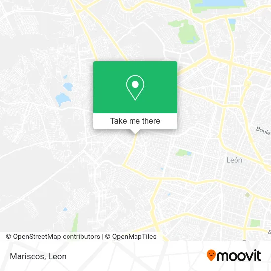 Mariscos map