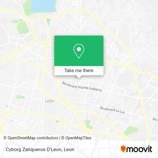 Cyborg Zanqueros D'Leon map