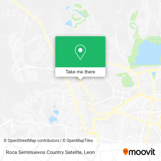 Roca Seminuevos Country Satelite map