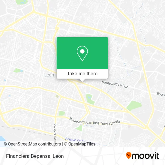 Financiera Bepensa map