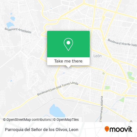 Parroquia del Señor de los Olivos map