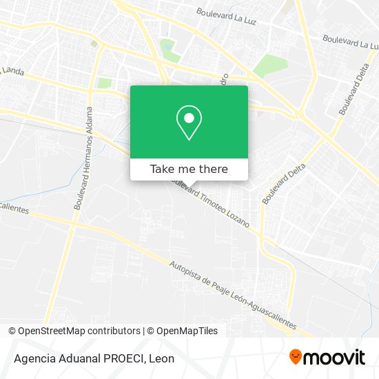 Agencia Aduanal PROECI map