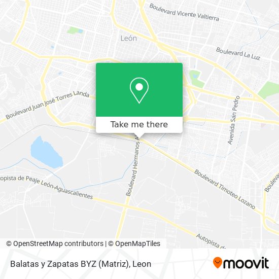 Balatas y Zapatas BYZ (Matriz) map