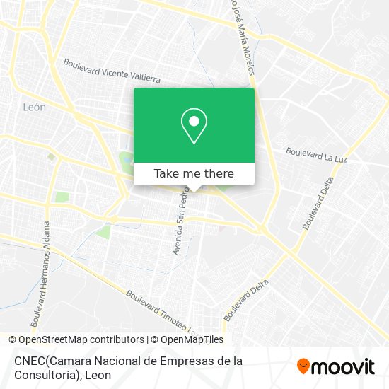 CNEC(Camara Nacional de Empresas de la Consultoría) map