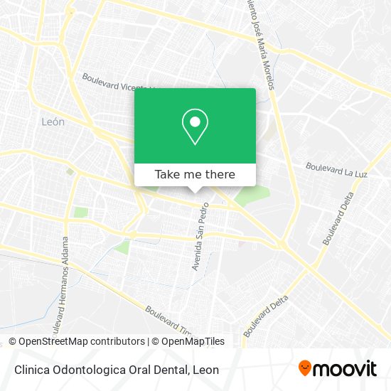 Mapa de Clinica Odontologica Oral Dental