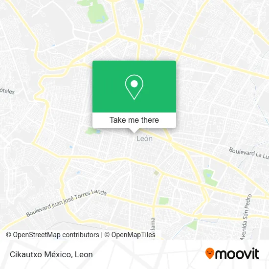 Mapa de Cikautxo México
