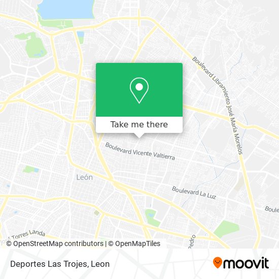 Mapa de Deportes Las Trojes