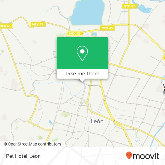 Pet Hotel map