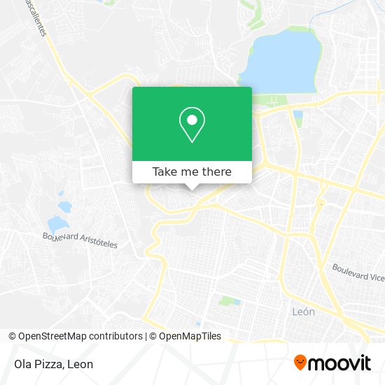 Ola Pizza map