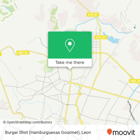 Burger Shot (Hamburguesas Gourmet) map