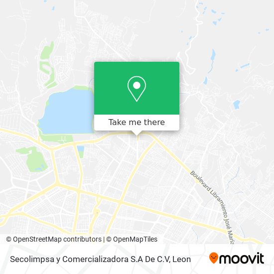 Secolimpsa y Comercializadora S.A De C.V map