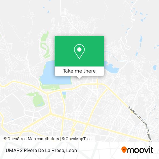 UMAPS Rivera De La Presa map
