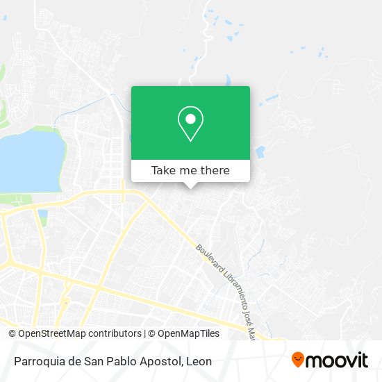 Parroquia de San Pablo Apostol map