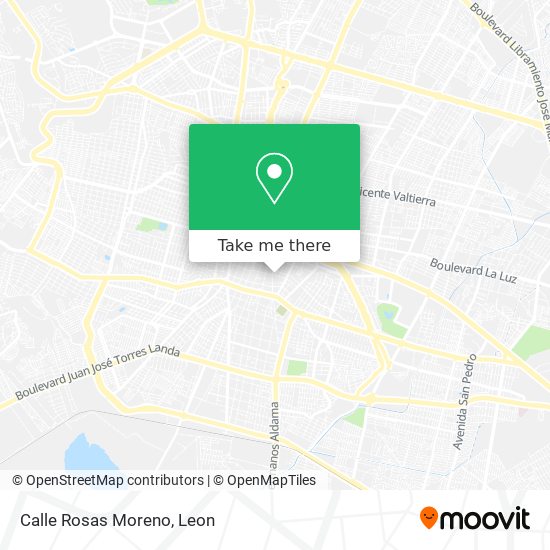 Calle Rosas Moreno map