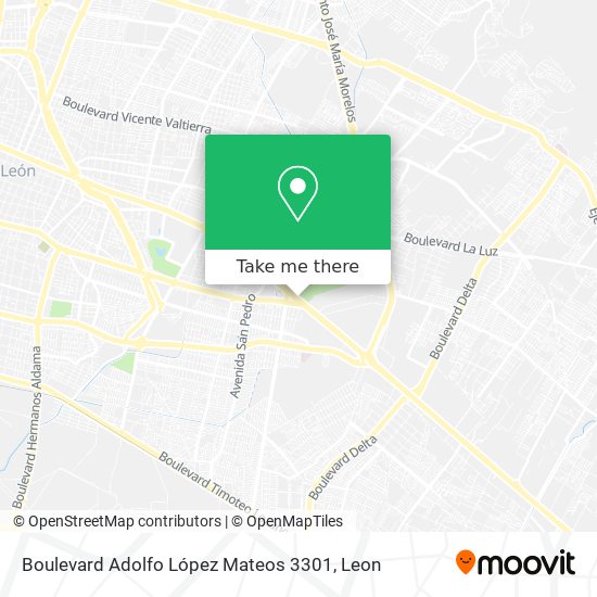 Mapa de Boulevard Adolfo López Mateos 3301