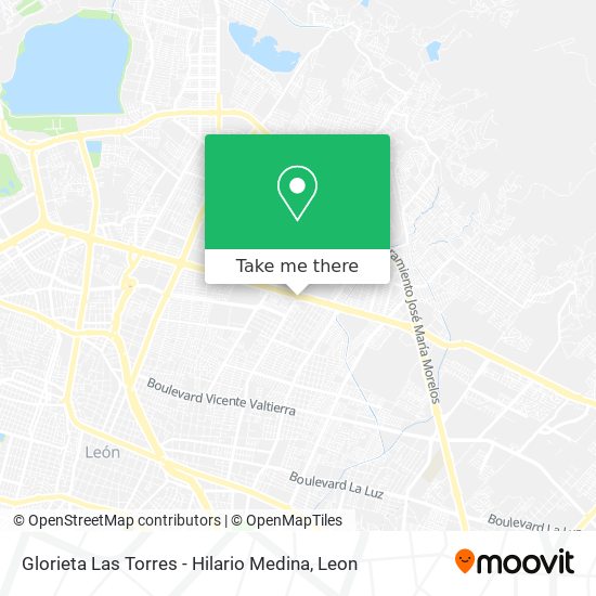 Glorieta Las Torres - Hilario Medina map