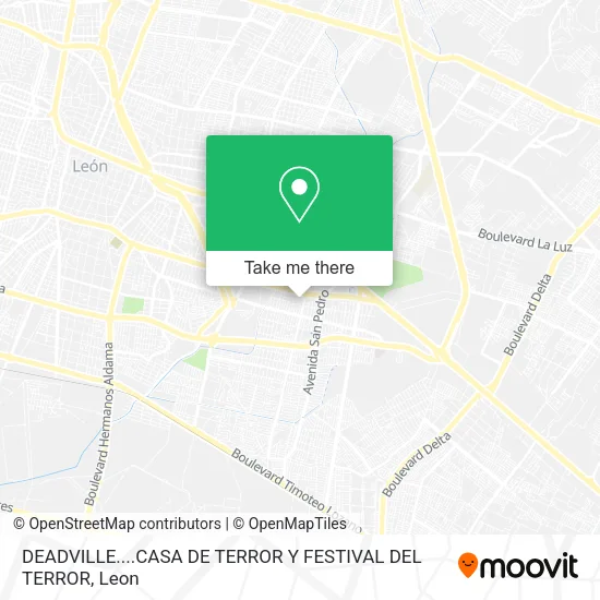 DEADVILLE....CASA DE TERROR Y FESTIVAL DEL TERROR map