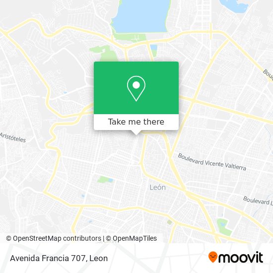 Avenida Francia 707 map