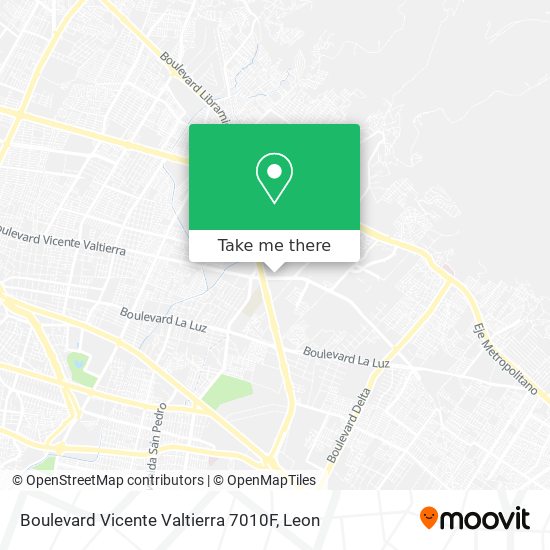 Boulevard Vicente Valtierra 7010F map