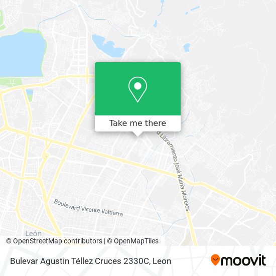 Mapa de Bulevar Agustin Téllez Cruces 2330C