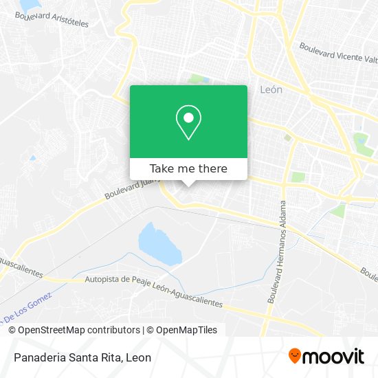 Mapa de Panaderia Santa Rita