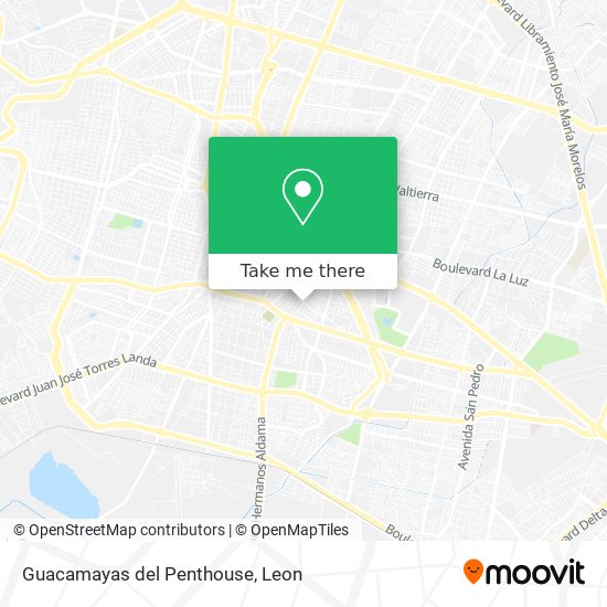 Mapa de Guacamayas del Penthouse