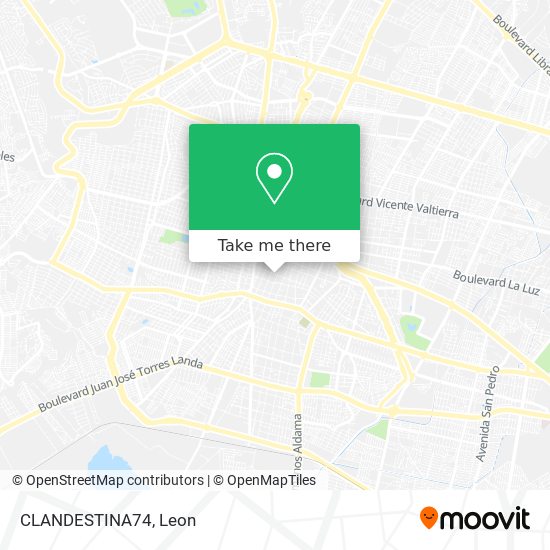 Mapa de CLANDESTINA74