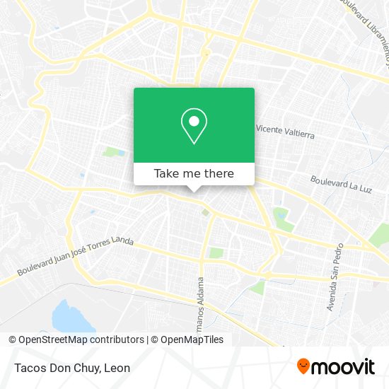 Tacos Don Chuy map