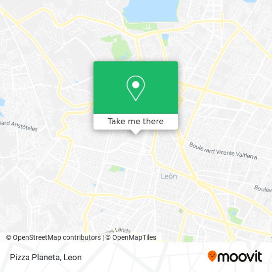 Pizza Planeta map