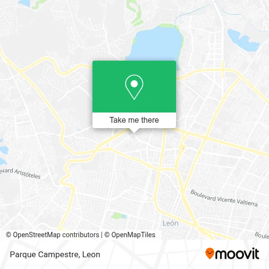 Parque Campestre map