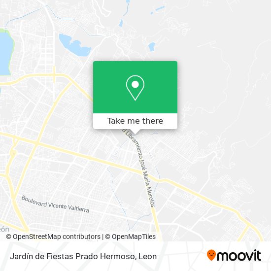 Jardín de Fiestas Prado Hermoso map
