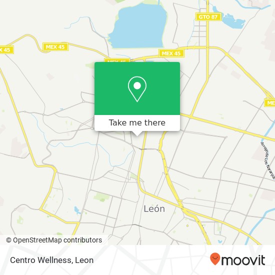 Centro Wellness map