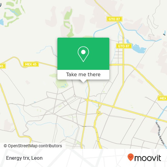 Energy trx map