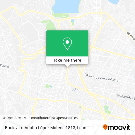 Boulevard Adolfo López Mateos 1813 map