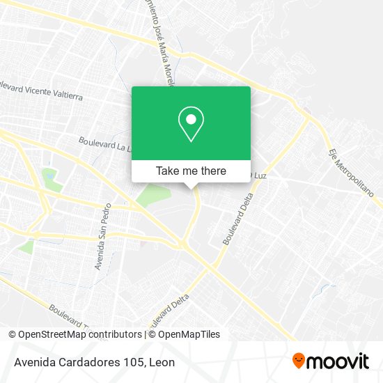 Mapa de Avenida Cardadores 105