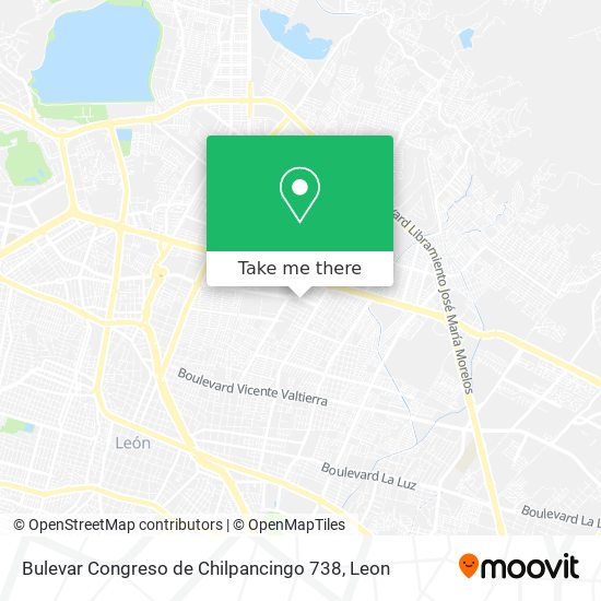 Bulevar Congreso de Chilpancingo 738 map