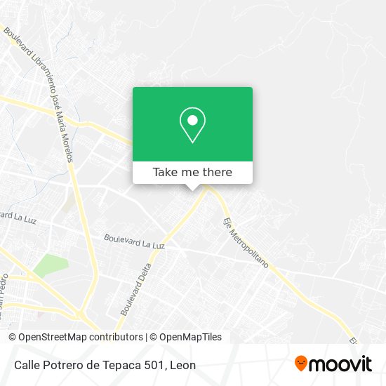 Calle Potrero de Tepaca 501 map