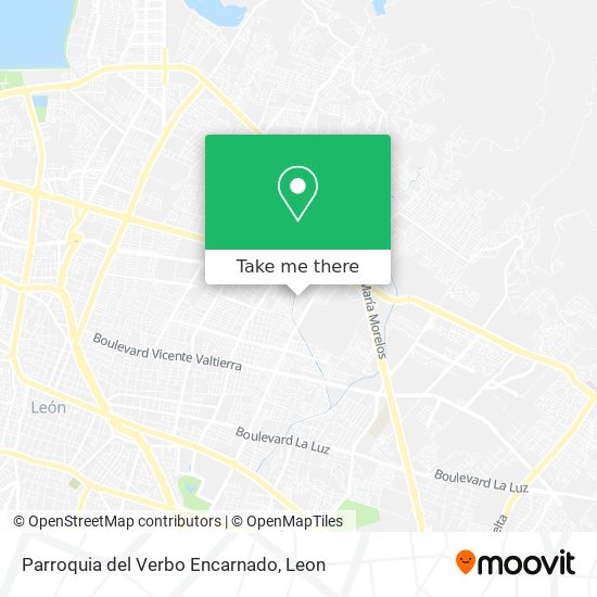Parroquia del Verbo Encarnado map