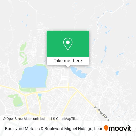 Boulevard Metales & Boulevard Miguel Hidalgo map