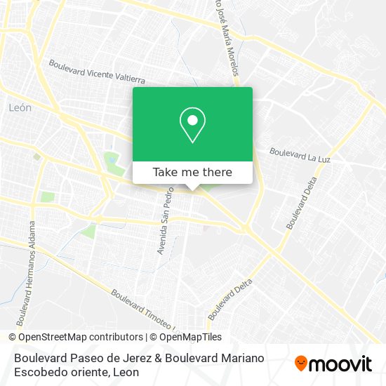 Mapa de Boulevard Paseo de Jerez & Boulevard Mariano Escobedo oriente