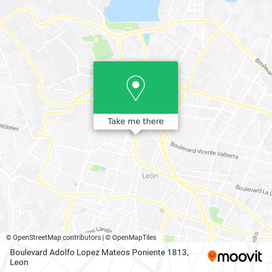 Boulevard Adolfo Lopez Mateos Poniente 1813 map