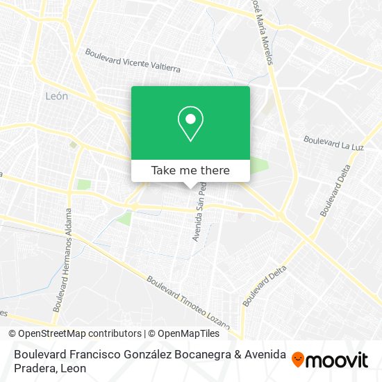 Boulevard Francisco González Bocanegra & Avenida Pradera map