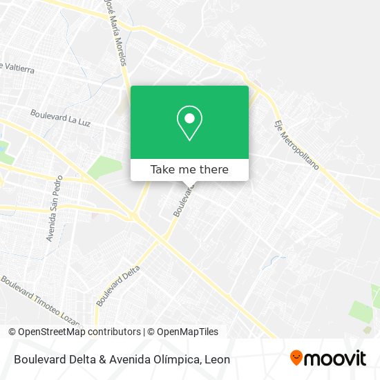 Boulevard Delta & Avenida Olímpica map