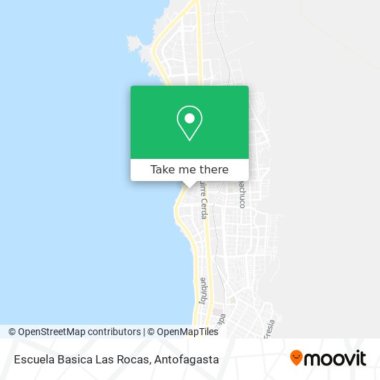 Mapa de Escuela Basica Las Rocas