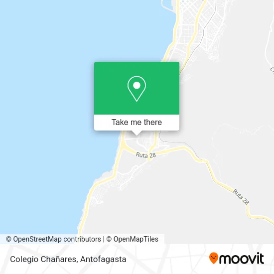 Mapa de Colegio Chañares