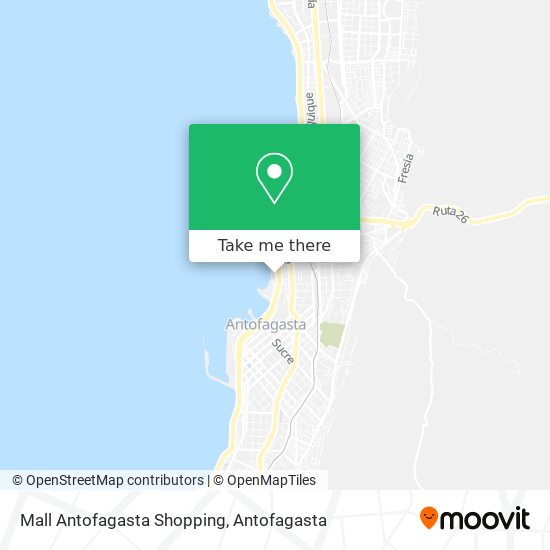 Mapa de Mall Antofagasta Shopping