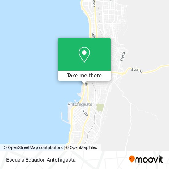 Escuela Ecuador map