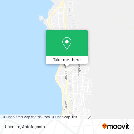 Mapa de Unimarc