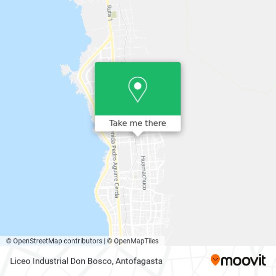 Liceo Industrial Don Bosco map