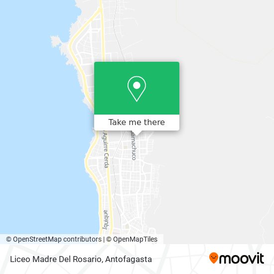 Liceo Madre Del Rosario map
